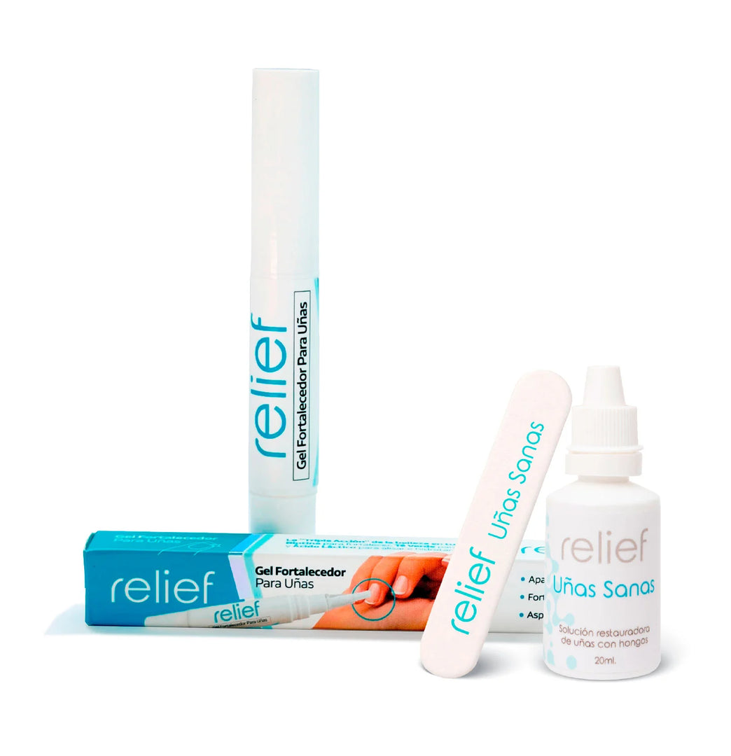Kit Uñas Sanas + Gel Fortalecedor de Uñas