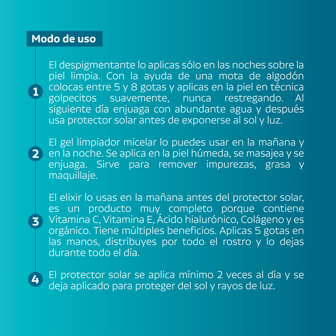 KIT BELLEZA TOTAL: Reduce manchas y líneas de expresión