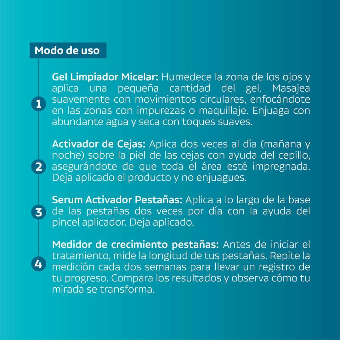 KIT MIRADA PERFECTA: Volumen para cejas y pestañas