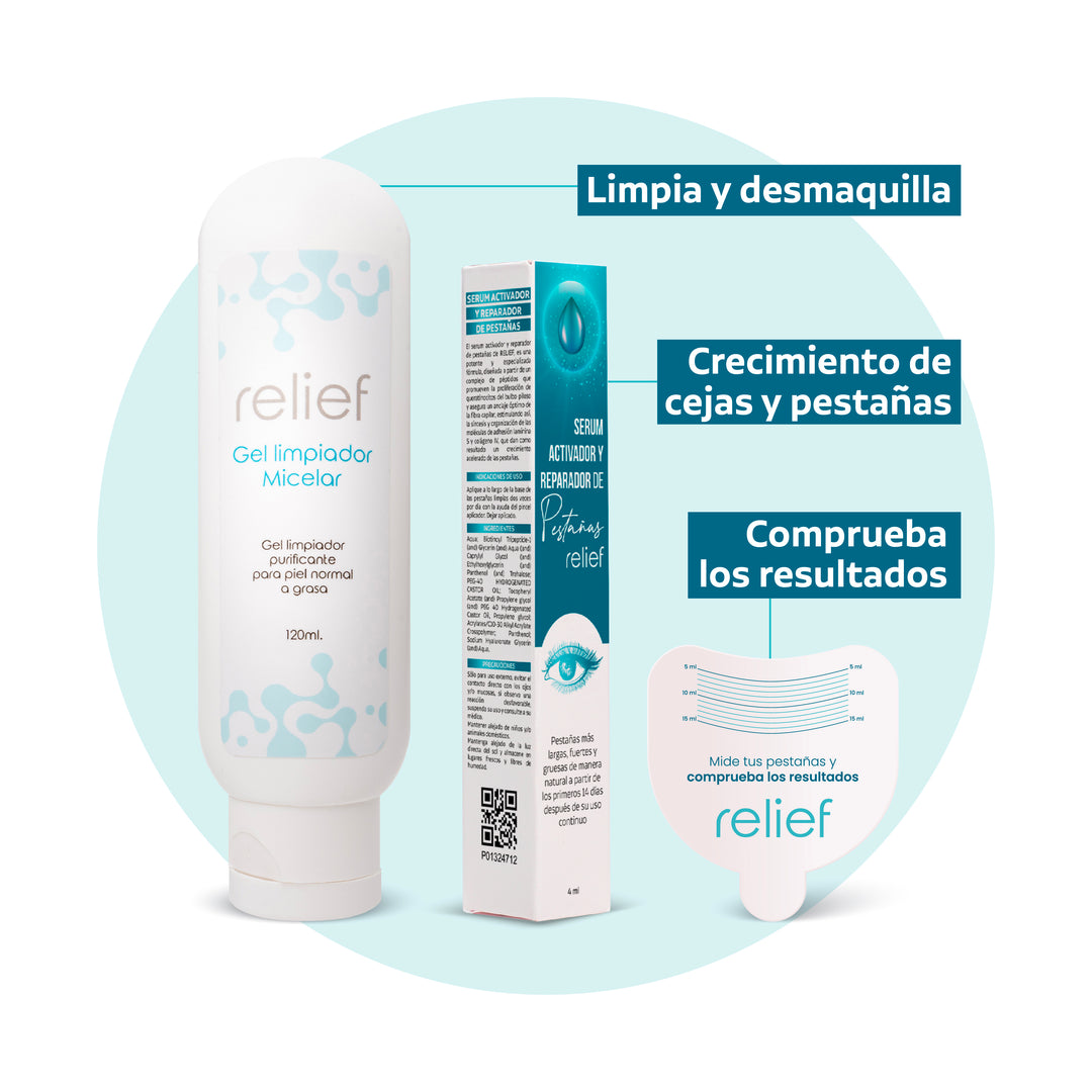 KIT MIRADA PERFECTA: Volumen para cejas y pestañas
