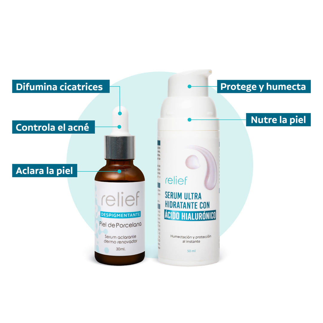 KIT ZONAS INTIMAS: Serum Hidratante y Despigmentante