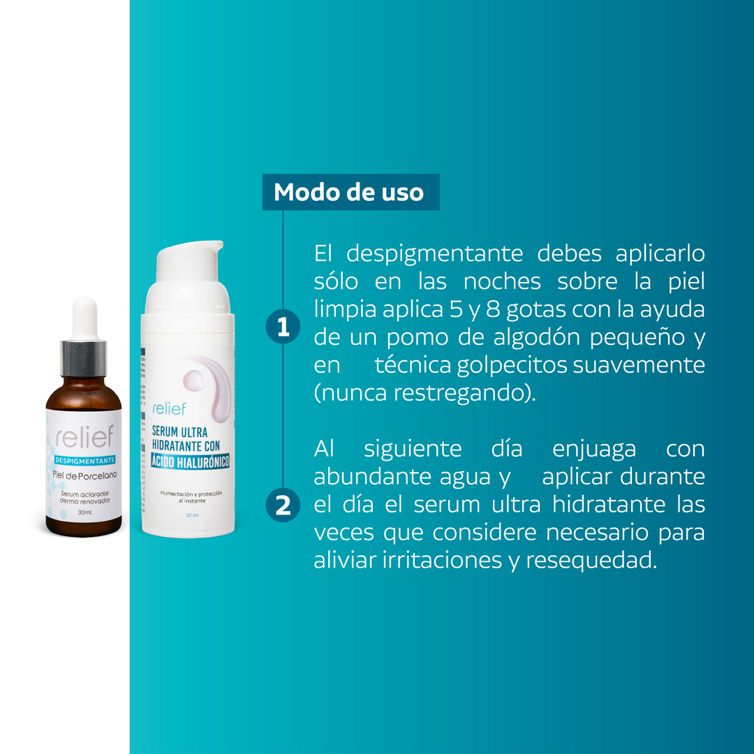 KIT ZONAS INTIMAS: Serum Hidratante y Despigmentante